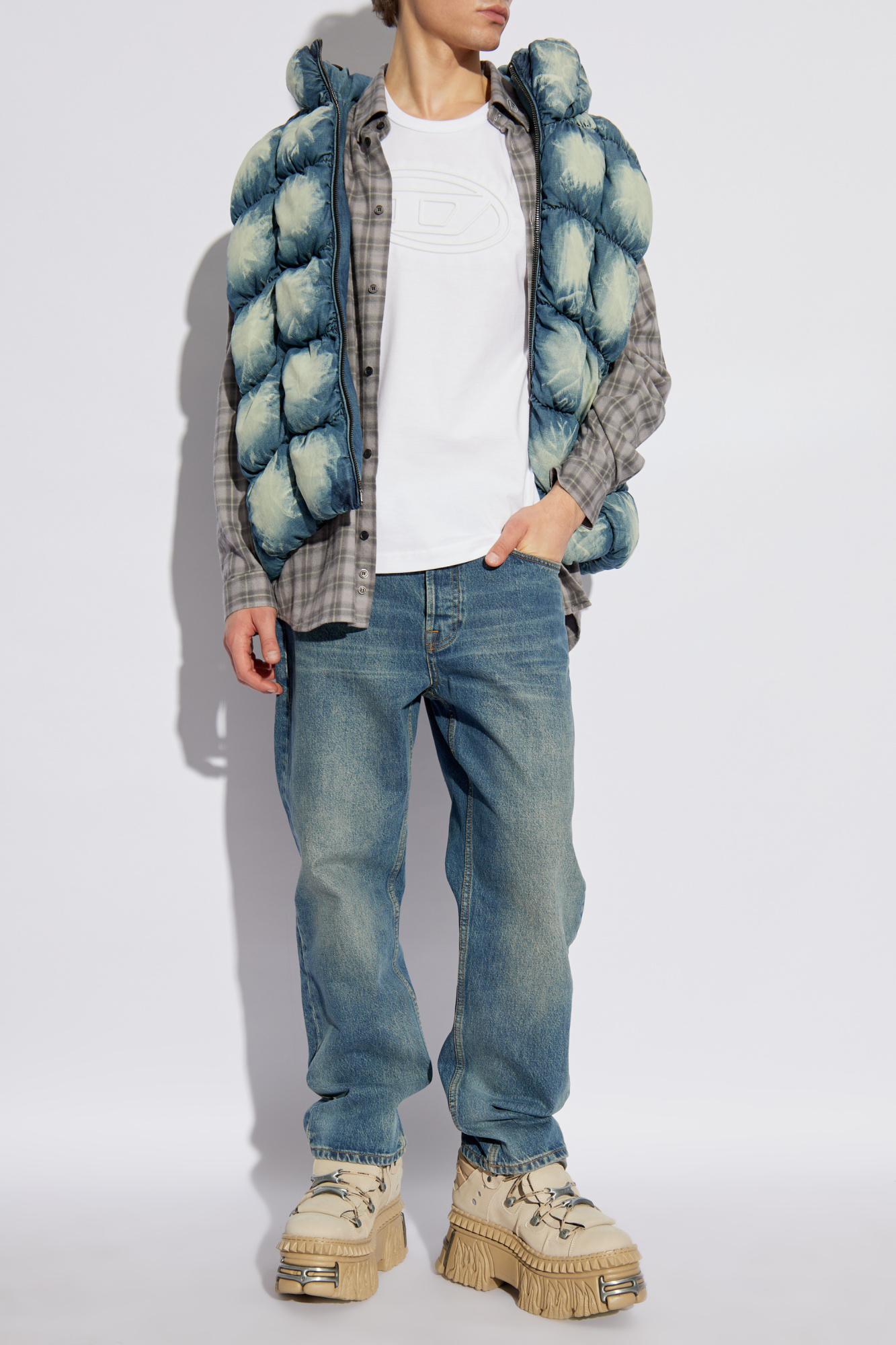 Diesel Sleeveless T-shirt T-BISCO-BIGOVAL | Men's Clothing